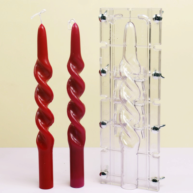Candle Making Kits - Molde de vela acrílica com coluna