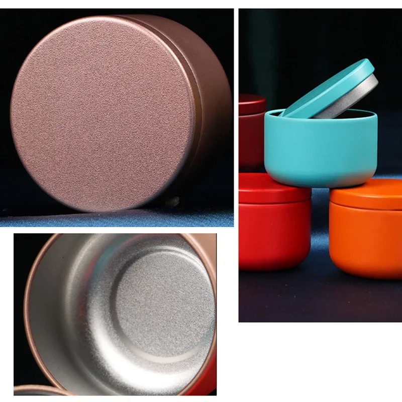 Round Candle Tin Metal Jars co - Candle Making Jug avaliação e preço