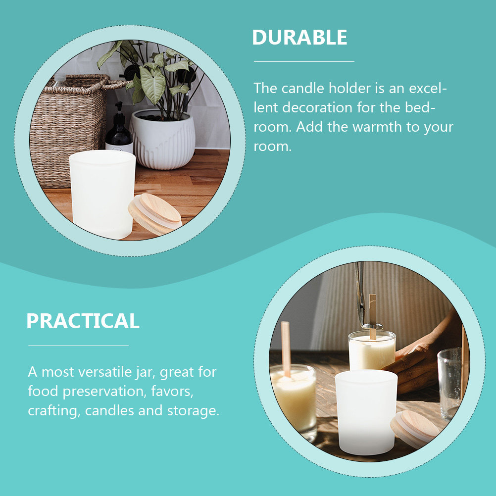 Kit DIY para Fazer Frascos de  - Candle Making Jars With Lids avaliação e preço