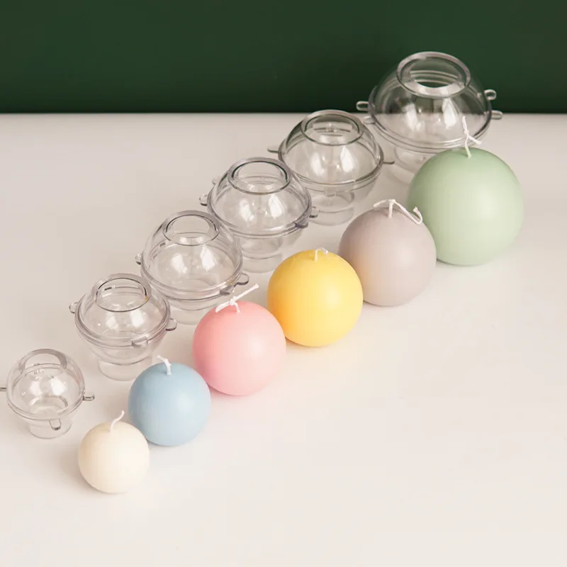 Molde de vela esférica de 5-8c - Candle Making Kits avaliação e preço