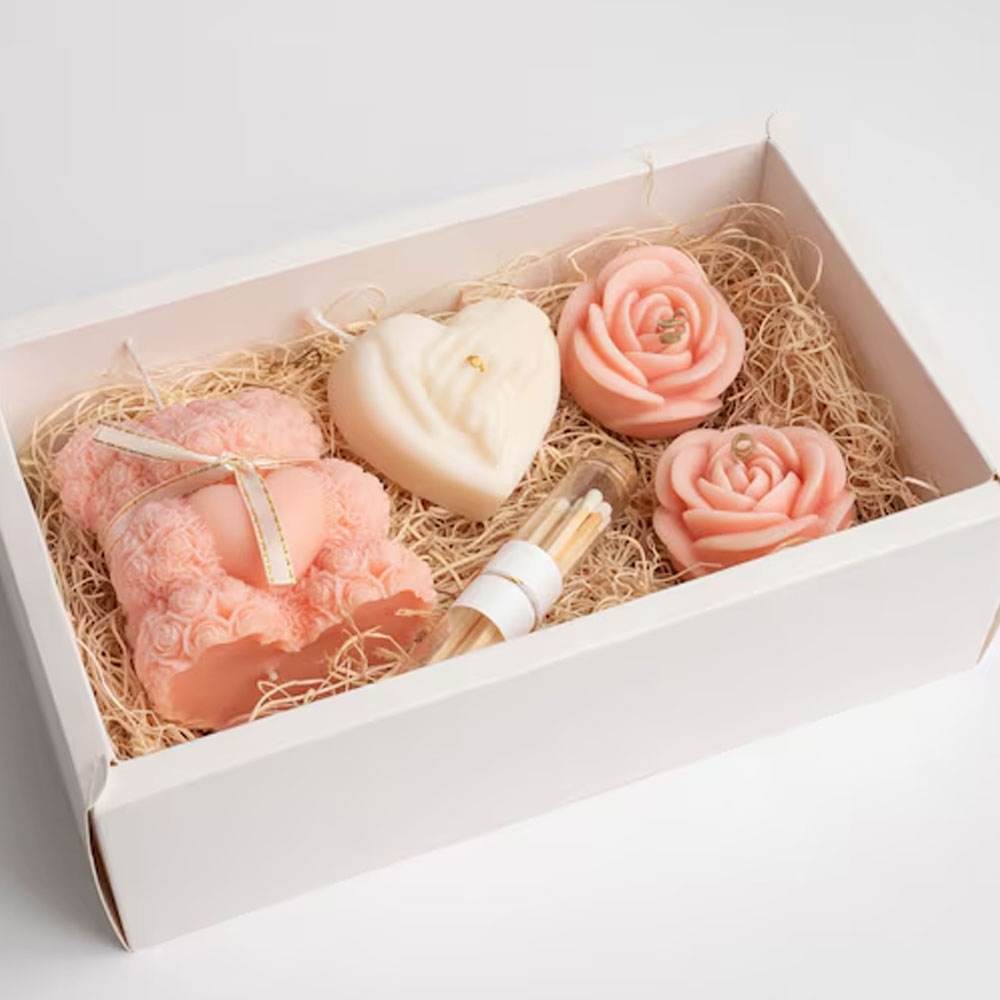 Urso de pelúcia calor rosa sil - Candle Making Kits avaliação e preço